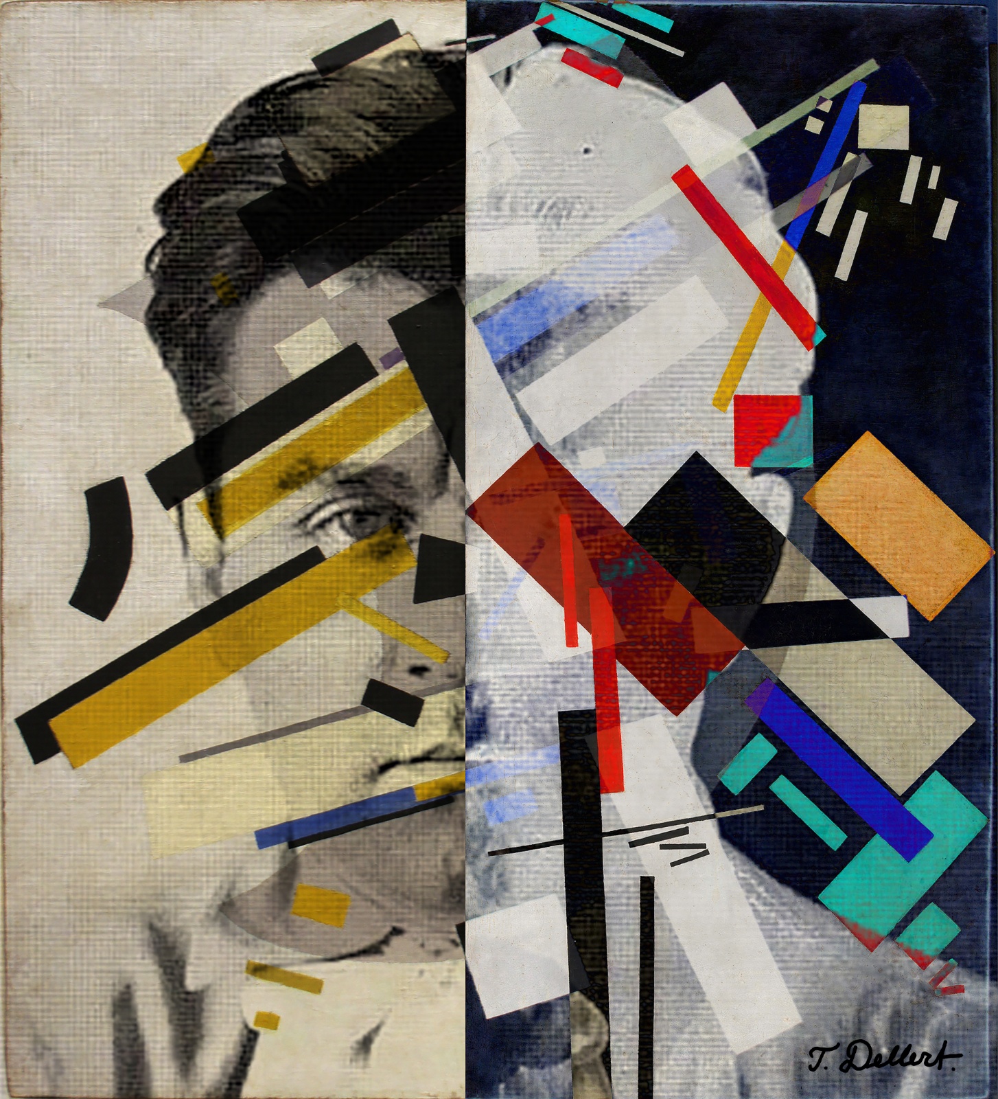 Small PORTRAIT OF MALEVICH  copy